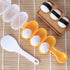 MXY Rice Ball Mould Shaker, Sushi Roll Maker Kitchen Tools for DIY Lunch