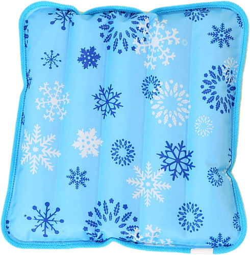 Summer Cooling Mat Reusable Ice Pillow, Foldable Waterproof Ice Pillow Water Seat Cushion for School Office Travel Home