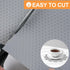 Shelf Liner, 15 X 240 Inch Light Gray, Waterproof Pantry Cabinets Liners, Easy to Cut Drawer Mat
