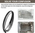 SH502 Drain and Door Heater Wire Replacement for Supco Refrigerator, For automatic defrosting of samsung refrigerators and most refrigerators, 7/16 Inch Heater Tip 32 Inches Long 120V 15W by Adabuing