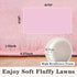 Super Fluffy Throw Rug for Bedroom, Modern Shag Pink Area Rug, Soft Plush Small Carpet for Kids and Teens