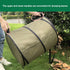 Denpetec Bag,10 Yard Waste Bag,Gardening Gallon Garden Leaf Bags, Release Buckle Camping Trash Can Collapsible Trash