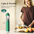 Minthouz 17000Pa Handheld Car Vacuum - 120W Cordless Vacuum Cleaner with LED/SOS Light