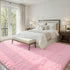 5x7 Area Rugs for Living Room Rug: Soft Fluffy Shag Light Pink Rugs for Bedroom, Non-Slip Large Fuzzy Plush Rug Indoor