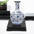 MDEOOSKY 7.9" 7.9" 1.7" Wooden Display Stand Square Wood Display Base Display Risers Square Vase Riser Teapot Aquarium