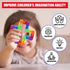 30 Pack Rainbow Wacky Track Toys Snap and Click Fidgets Toys - Party Favors Bulk, Finger Sensory Toy for Stress Relief