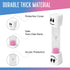 2 Minute Toothbrush Sand Timer for Kids - Set of 2 Small Hourglass in Blue and Pink Smiley