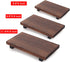 Small Kitchen Sink Soap Tray for Countertop, Wooden Risers for Bathroom Organizer Accessories and Decor