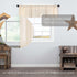 VHC Brands 16"x72" Natural Valance Kitchen Window Curtain with Rod Pocket