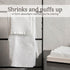 GILDEN TREE Waffle Hand Towels for Bathroom, Quick Dry, Super Absorbent, 100% Cotton, Set of 2, Classic Style (White)