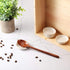 Boao 2.7 Inches Mini Ceramic Spoon Rests, Gold Rim Kitchen Spoon Holders for Cooking Season Soup