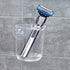 iDesign Plastic Suction Tumbler Cup and Bathroom Organizer, Clear, 3" x 2" x 3.5"