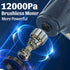Handheld Vacuum Cleaner 12000pa, 2-in-1 Car Vacuum and Air Duster, Cordless Mini Vacuum with LED Light and
