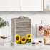 Sunflower Print Coffee Maker Cover Blender Dust Cover Juice Machine Protector Covers Kitchen Appliance Case Kitchen Tool with Top Handle