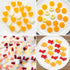 Gummy Bear Candy Molds Silicone Set of 4, Non-Stick Molds with 2 Droppers, Mini Dinosaur, Bear Shape, Hearts, Donut