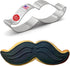 Ann Clark Cookie Cutters Mustache Father's Day Cookie Cutter - 5.25", Made in USA