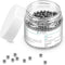 Navaris 1000 Pcs Decanter Cleaning Beads, Stainless Steel Reusable Cleaning Balls for Wine Bottles, Glass Decanters