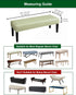 CRFATOP PU Dining Bench Slipcover Waterproof Bench Seat Cushion Covers Stretch Upholstered Bench Slipcover Removable