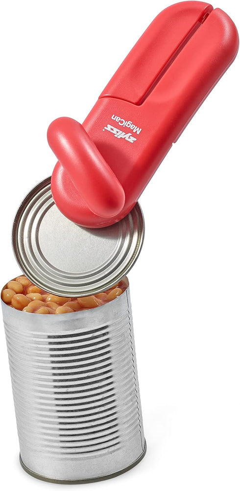 ZYLISS MagiCan Manual Can Opener, Red
