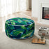 Magpie Fabrics D20 xH9, Inflatable Stool Ottoman Pouf Outdoor Round Footrest Footstool with Foot Pump, Portable