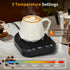 50W 5 2-12H Smart Coffee Mug Warmer, Fast Heating Coffee Warmer for Desk with Temperature Control & Auto Shut Off