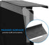 12 13.2 lb Mount-It! Above TV Shelf for Wall Mounted TV Adjustable No-Drill TV Top Shelf for Cable Box & Streaming