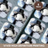 3dRose CST_4438_2 Siberian Husky Soft Coasters, Set of 8