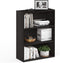 Furinno Pasir Open Shelf Bookcase, 3-Tier, Espresso