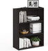 Furinno Pasir Open Shelf Bookcase, 3-Tier, Espresso