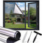 Window Privacy Film with 3 Tools: One Way Home Window Tint, Reflective Window Film for Daytime Privacy, 17.5 * 78.7 Inch