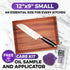 Straga Premium Mahogany Hardwood Cutting Board, 12" x 9" x 0.75", Sustainable Kitchen Essential, Deep Juice Groove, Dual-Function Design, Free Mineral Oil Sample and Sponge Applicator for Easy Care