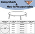 dinexlence 2 Pack 84 Inches Brown Premium Plastic Tablecloth Round Reusable Coffee Brown Decorative Table Cover