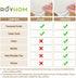 48 14 Inch 1.5mm Royhom Clear Table Protector x - Thick Plastic Table Cover, Clear Table Cover Protector Rectangle
