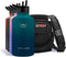 NATURE PIONEOR 64oz Insulated Water Bottle with Straw - Stainless Steel Vacuum Water Jug with Holder/Sleeve