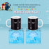 IPOW 2 Pack Color Changing Magic Mug, Heat Sensitive Ceramic Coffee Mugs, 12 Oz