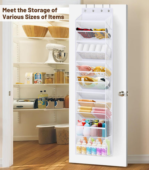 12 Closet 24 MISSLO Tier Over the Door Shoe Organizer Large Capacity Hanging Shoe Rack for Storage Narrow Sneaker