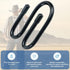 Kesywale 2 Pack Adjustable Cowboy Hat Rack Holder for Wall, Western Baseball Cap Organizer