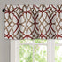 H.VERSAILTEX Blackout Curtain Valances - Thermal Insulated Window Valances for Kitchen/Bathroom, 52x18 inch, Geo