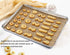 TeamFar Stainless Steel Baking Sheet, Healthy Non-Toxic Cookie Pan, Easy Clean & Dishwasher Safe