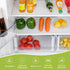 Cooyes Refrigerator Liners 12" x 24", Super Absorbent Strong Grip Fridge Liners Washable, Refrigerator Shelf Liner for Kitchen Cabinets, Non-Adhesive Fridge bin Liners and Mats(6 Pack Gray Slate)