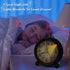 RODH Battery Alarm Clock,Night Light,Vintage Hangable Super Silent Non Ticking Analog Table Clock for Bedroom Bedside