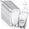 Meanplan 200 Pcs Reusable Plastic Pouches Bulk Squeeze Plastic Juice Drink Pouches