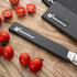 Sensei 6 x 1 Inch Knife Sleeve, Black Plastic Knife Protector for Steak Knife, Durable Cut-Proof
