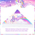 FUTBU 30x50, Unicorn Hooded Beach Towel, Unicorn Kids Hooded Poncho Towel for Girls, Cute Cartoon Soft Absorbent Bath