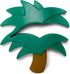 Cork Pops Tropical Palm Tree 4-Blade Refrigerator Magnet Wine Bottle Foil Cutter