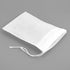 100 Pack Drawstring Bags, Disposable Small Mesh Bags for Cooking, Tea Coffee Filter, DIY Craft Spices Storage (4 x 5.9