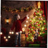 ABOOFAN Gold Glitter Christmas Tree Topper - Coated Metal Angel Xmas Treetop Decoration for Holiday Decor