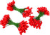 Pack 400 200 BBTO of Red Artificial Holly Berries, Christmas Fake Fruit Berries on Wire Stems for Christmas Tree