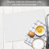 Cut N' Funnel Food Service Grade Heavy Gauge Flexible Plastic Cutting Board Mat, 1 Pack, 18" x 12", BPA Free