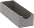 Grey Deep Drawer Organizer Box for Storage by Household Essentials | 12 in x 4 in x 3.13, Silver
